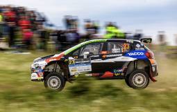 Rally Hungary 2025, avec l'équipage Yacco Norbert et Francesca Maior