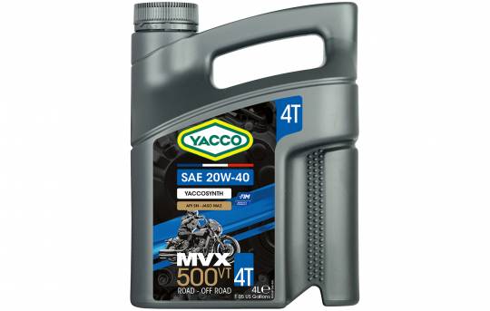 Nouveau produit : MVX 500 4T VT 20W40